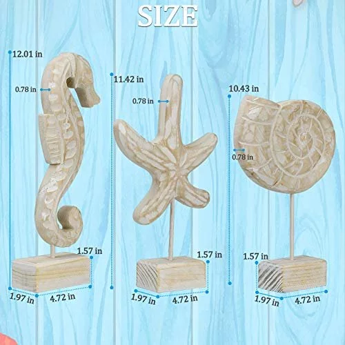 Seahorse and Starfish Decorative Fish Net