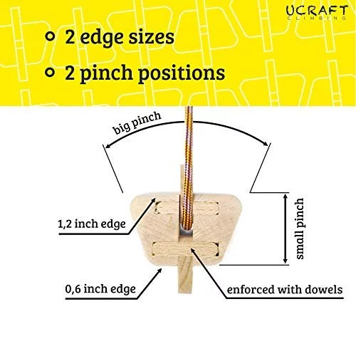 Ucraft Pocket-Sized Climbing Fingerboard