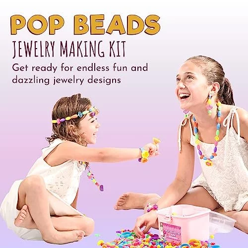 Pop beads jewelry on sale making kit