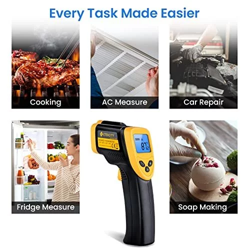 Etekcity Infrared Thermometer 774, Digital Temperature Gun For Cooking