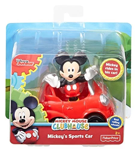 Fisher Price Disney Mickey Mouse Clubhouse Mickey S Sports Car Imported Products from USA iBhejo