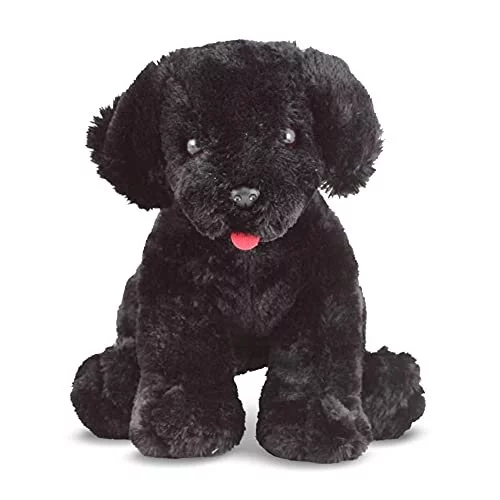 Plush black lab shops