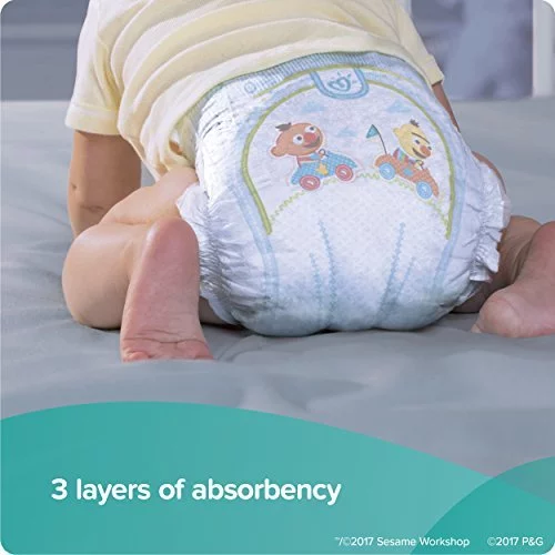 Pampers Baby-Dry Disposable Diapers Size 5, 24 Count, JUMBO