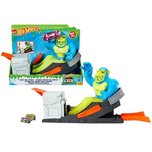 Hot wheels city gator garage sales attack playset