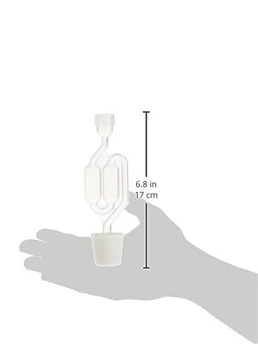 FastRack Twin Bubble Airlock & Carboy Bung Pack - 2 Pack - Universal Home Wine Making Supplies