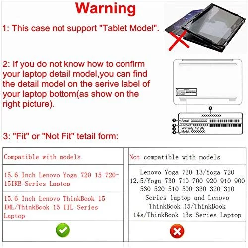 Alapmk Protective Case For 15.6 Lenovo Yoga 720 15 720 15Ikb Thinkpad E15 Gen 2 Thinkpad E15 Gen 3 Thinkpad E15 Gen 4 Acer Chromebook 315 Cb315 4H Imported Products from USA iBhejo