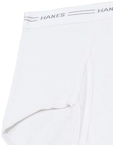 Hanes Classic White Briefs 3-Pack Underwear (S White) at  Men's  Clothing store