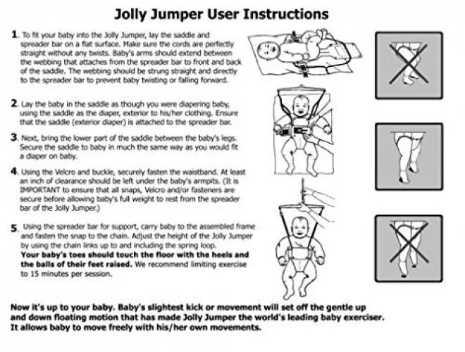 Jolly jumper 2024 free standing