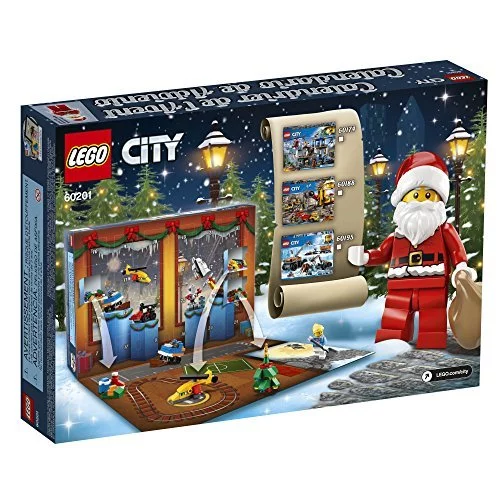 Lego City Advent Calendar 60201 New 2018 Edition Minifigures Small Building Toys Christmas Countdown Calendar For Kids 313 Pieces Imported Products from USA iBhejo