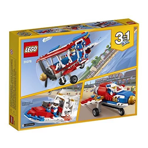 Lego Creator 3In1 Daredevil Stunt Plane 31076 Building Kit 200 Piece Imported Products from USA iBhejo