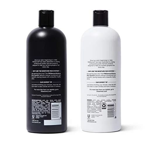 Tresemm Rich Moisture Shampoo And Conditioner Rich Moisture 2 Count For Dry  Hair Formulated With Vitamin E And Biotin 28 Oz - Imported Products from  USA - iBhejo