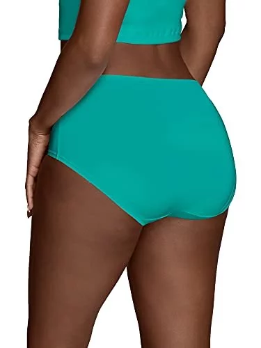 Fruit Of The Loom Womens Plus Size Fit For Me Microfiber Brief