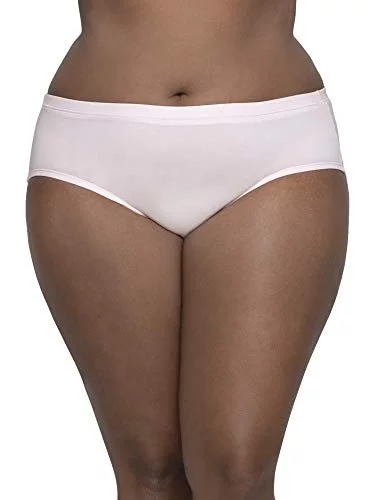 Fruit of the Loom Women's Fit for Me Plus Size Underwear,  Hipster-Cotton-Assorte
