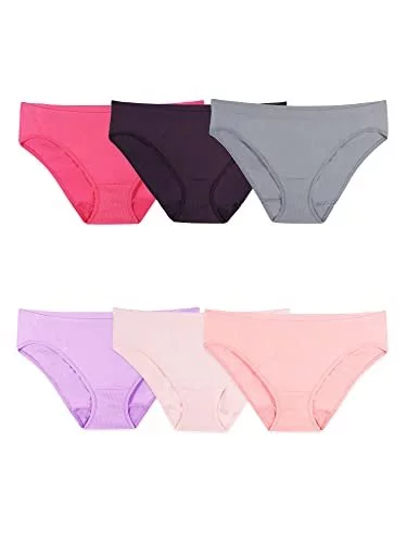 Fruit Of The Loom Women's 6pk 360 Stretch Seamless Hi-cut, Fruit Of The Loom Wom