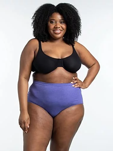 Fruit of the Loom Cotton Blend Plus Size Panties for Women for