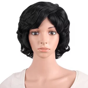 Mapofbeauty 11.8 Inch 30 Cm Special Elderly Short Curly Fashion