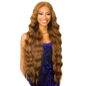 Shake N Go Organique Synthetic Lace Front Wig - HALO WAVE 32 (30)