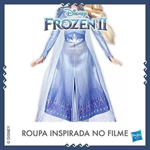 Disney Frozen Elsa Fashion Doll with Long Blonde Hair & Blue Outfit  Inspired by Frozen 2 - Toy for Kids 3 Years Old & Up