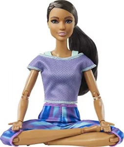 Purple top made hot sale to move barbie