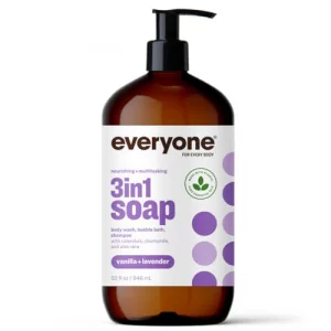 Everyone Vanilla & Lavender 3 In 1 Soap, 32 Fz