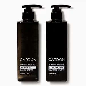 Hair Growth Set By Cardon, Strengthening Shampoo + Conditioner For Men, Boost Hair Growth And Prevent Thinning Hair And Hair Loss, Korean Hair Care F