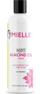 Mielle Organics Mint Almond Oil for Healthy Hair and Scalp, 8 Ounces