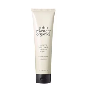 John Masters Organics Rose & Apricot Hair Mask, 5 Fl Oz (148 Ml) Treatment