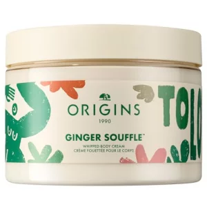 Origins 4 Pc Gift Set -NEW Ginger Souffle Whipped Body Cream 3 oz factory Savory Body W