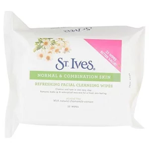 St. Ives Refreshing Face Cleansing Wipes - 35 Pack Of Wipes