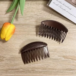 Hair Base Sponge Invisible Hair Clip Comb Bump It Up Volume Tool False Hair Pads Hair Bump Styling Insert Tool Hair Extensions Accessories Brown (Ae