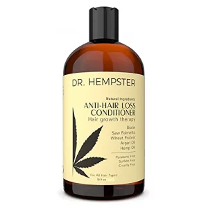 Women'S And Men'S Hair Growth Conditioner - Biotin And Hemp Anti Hair Loss Treatment For Thinning Hair - Natural And Organic Thickening And Volumizin