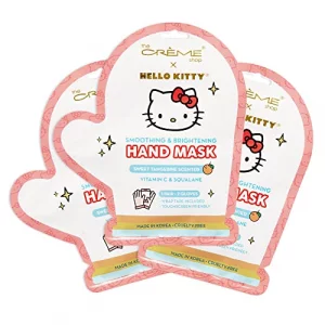 The Creme Shop X Hello Kitty Hand Mask - Vitamin C & Squalane (3 Pack)