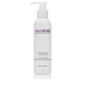 Nassifmd Glycolic Acid Face Wash, Hydrating Facial Cleanser, Anti Aging Face Wash, Glycolic Cleanser For Face For Wrinkles And Fine Lines, Evens Skin