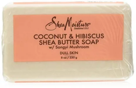 Shea Moisture Coconut Hibiscus Bar Soap, 8 Ounce (U-Bb-2884)