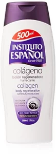 Avena Instituto Espanol Collagen body regeneration softens Moisturizes, Locion de Colageno 500ml
