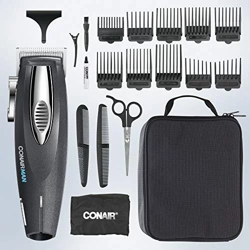 Conairman Hair Clippers For Men 20 Piece Home Hair Cutting Kit With Lithium Ion Powered Cordless Clipper Imported Products from USA iBhejo