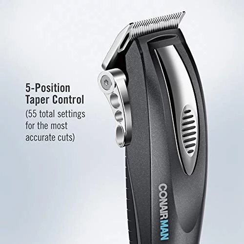 Conairman Hair Clippers For Men 20 Piece Home Hair Cutting Kit With Lithium Ion Powered Cordless Clipper Imported Products from USA iBhejo