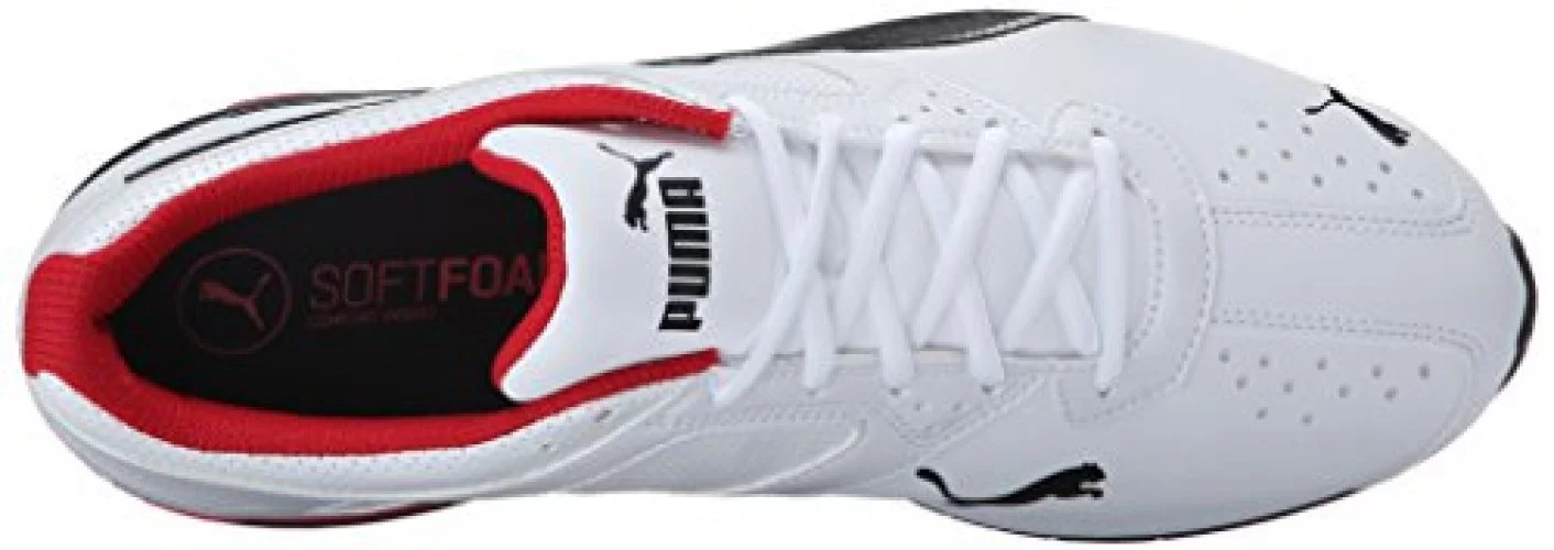 Puma Men S Tazon 6 Fm Puma White Puma Black Puma Silver Running Shoe 9.5 D M Us Imported Products from USA iBhejo