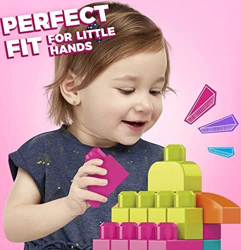 ​Mega Bloks Big Building Bag Building Set With 60 Big And Colorful Building  Blocks, And 1 Storage Bag, Toy Gift Set For Ages 1 And Up