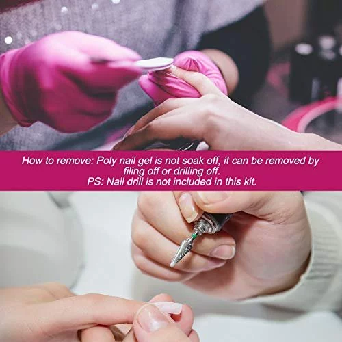 Manicure Set Nail Extensions Gel Nail Polish Set Acrylic Kit - Temu  Philippines