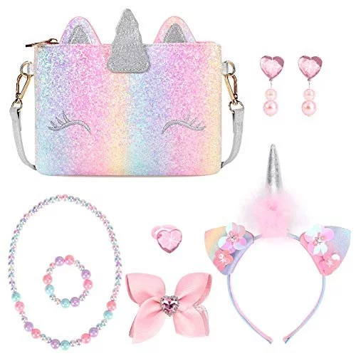 Buy Creativity for Kids Unicorn Purse - Create A No Sew Fabric Unicorn Bag  - Crafts - Boosts Fine Motor Skills for Preschoolers, White Online at Low  Prices in India - Amazon.in