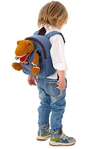 Naturally Kids Dinosaur Backpack Dinosaur Toys For Kids 3 5 Toddler Backpack Boys 2 4 Dinosaur Toys For Kids 2 4 3 Year Old Boy Birthday Gift Di Imported Products from USA iBhejo