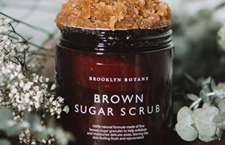 Brooklyn Botany Brown Sugar Body Scrub - Moisturizing And Exfoliating Body