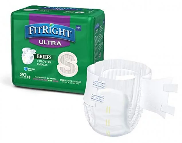 FitRight Incontinence Underwear for Men, Disposable Underwear with
