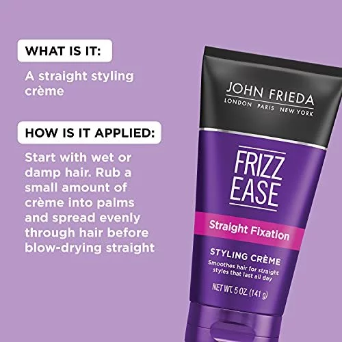 Frizz ease straight fixation styling creme best sale