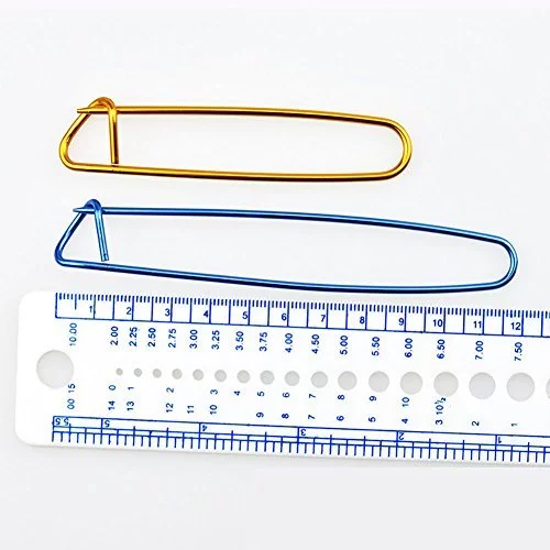 100 Pcs Knitting Stitch Rings, Knitting Crochet Markers With