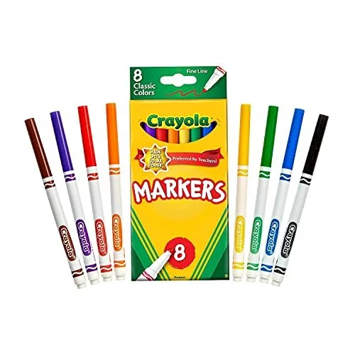 Crayola 24 Ct. Colors Of The World Washable Fine Line Markers (58-7810