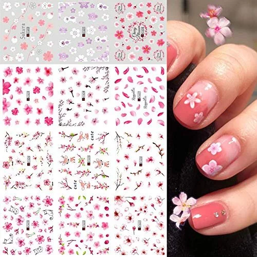 3D Sakura Cherry Blossom Nail Art | C CHANNEL