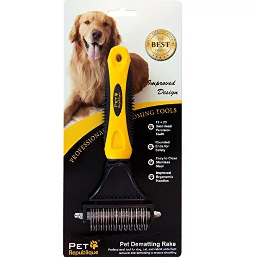 Pet Republique Dog Dematting Tool Matt Splitters For Dogs Cats Rabbits Long Haired Breed Pets Effective Pet Dematting Mat Remover De Mat Imported Products from USA iBhejo