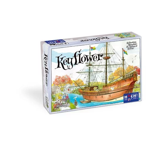 R&D Games Keyflower Board Game, Multi-Colored R&D Games Keyflower Board Game, Multi-Colored